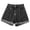 r-260Grey72, variant on Women Mid Waist Wrap Stretch Shorts Hot Jeans Summer Casual Daily Ladies Workout Stretchy Beach Breathable Solid Color Bottoms