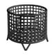thumbnail image 1 of Cesta redonda de alambre de metal, solución de almacenamiento para la cocina, organizador de encimera para despensa Negro, 1 of 9