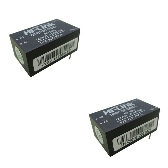 Seitruly HLK-PM01 HLK-PM03 HLK-PM12 Mini módulo de fuente de alimentación Interruptor inteligente para el hogar Módulo de alimentación AC-DC 220V a 5V Type8 NO8