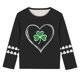 thumbnail image 5 of Blusas y camisas de manga larga con cuello redondo, moda del Día de San Patricio, blusa informal con estampado bonito de manga larga para niños y niñas., 5 of 5