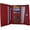 Red, variant on SWISS MARSHAL Ladies RFID Blocking Genuine Leather Long Clutch Credit Card ID Wallet Burgundy
