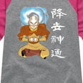 thumbnail image 3 of Avatar - The Last Airbender - Aang Ink Splatter - Youth Girls Raglan Graphic T-Shirt, 3 of 5