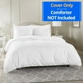 Nestl 3pc Cal King Duvet Cover Set, Luxury Microfiber Duvet Cover Cal