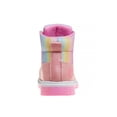 thumbnail image 3 of Beverly Hills Polo Club Toddler  Girls Lace Up Boots, Pink Multicolorr, 5, 3 of 5