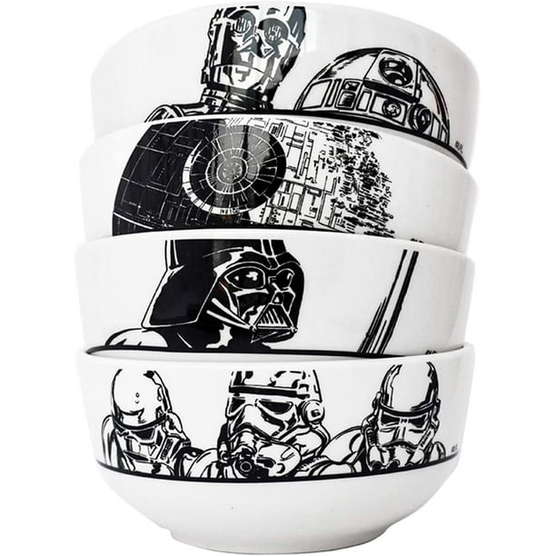 Juego de Vajilla Disney Star Wars de Porcelana para 4 Personas 12 Piezas Blanca Ambient 21 Vajilla de porcelana Walmart en linea