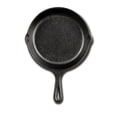 thumbnail image 2 of Sartén precurada de hierro fundido Lodge de 6-1/2 pulgadas - Mango exclusivo en forma de lágrima - Úsela en el horno, la estufa, la parrilla o sobre una fogata, color negro, 2 of 5