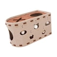 thumbnail image 3 of Cat House Scratch Condo Pet Pet Toy Garra Range Pad, proteger las alfombras y los sofás resistentes al desgaste de los sofás para la cama del salón de Beige, 3 of 8