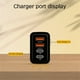 thumbnail image 4 of Cargador GaN 2 en 1, módulo de carga rápida de 120 W con 2 puertos tipo C y 2 puertos USB, adaptador de carga rápida para teléfono, tableta, portátil, enchufe de pared., 4 of 5