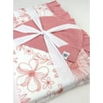 thumbnail image 2 of Honest Baby Clothing Organic Cotton Boy/Girl 2-Piece Stroller Blanket and Beanie Hat Gift Set, Pink, 2 of 7