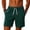 #01 Army Green 【Mix, Match & Rotate: Stock Up on Daily Colors】, variant on Men's Quick Dry Athletic Swim Trunks Shorts, Elastic Waist Zipper Pockets Double-layer, Polyester Lightweight Breathable, Swimming Surfing Hiking Workout, Summer Beach Essentials