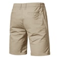 thumbnail image 3 of Men's Casual Fashion Slim Cropped Pants - European Style, Solid Color, Sports Tooling, 3 of 7