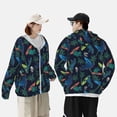 thumbnail image 4 of Lsque Dinosaur UPF 50+ Lightweight Sun Protection Men's Women's Long Sleeve Shirt, Hoodie Performance -Small, 4 of 9