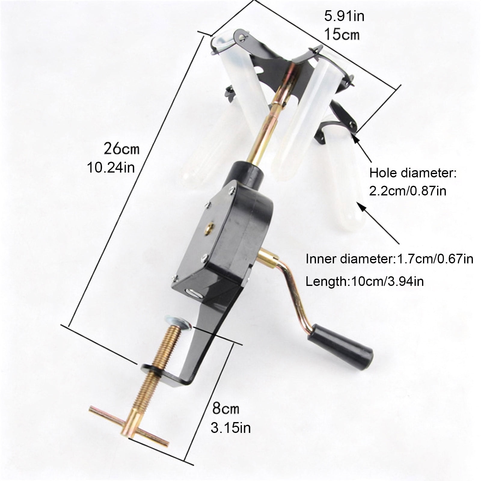 Hand Operated Centrifuge Device Heavy Duty Metal Centrifugal Precipitator Physics Teaching Tool For Mechanics Experiment