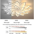 thumbnail image 4 of LED Dimmable Ceiling Light Modern Flower Shape Ceiling Lamp Fixture Living Room Bedroom Children's Room Flush Hanging Lamp Metal Acrylic Petal Ceiling Chandelier Lighting, 4 of 8