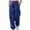 Blue, variant on yievot Sweatpants for Women Winter Solid Color High Waist Hip-Hop Pants Fleece Lined Athletic Jogger Drawstring Thermal Lined Sweatpants with Pockets