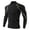f13-Green, variant on QHFBli Men's Turtleneck Fitness Long Sleeves, Turtle Neck Compression Shirts for Men