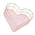 thumbnail image 1 of unbranded 1Ud Caja Organizadora Metal Rosa Dorado Para Revistas Libros Con Duradero, 1 of 5