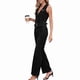 thumbnail image 2 of Conjunto de 2 Piezas de Mezclilla para Mujer, Chaleco Vaquero Sin Mangas con Botones, Camisa Y2k, Pantalones Vaqueros de Pierna , Pantalones Palazzo Traje Negro y Gris L, 2 of 9