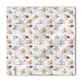 thumbnail image 1 of Nursery Bandana, Flower Dragonfly Bugs, Unisex Head and Neck Tie, by Ambesonne, 1 of 1