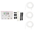 thumbnail image 2 of El de línea del kit de protección del cable de datos del teléfono del cable del auricular con lindo, 2 of 9