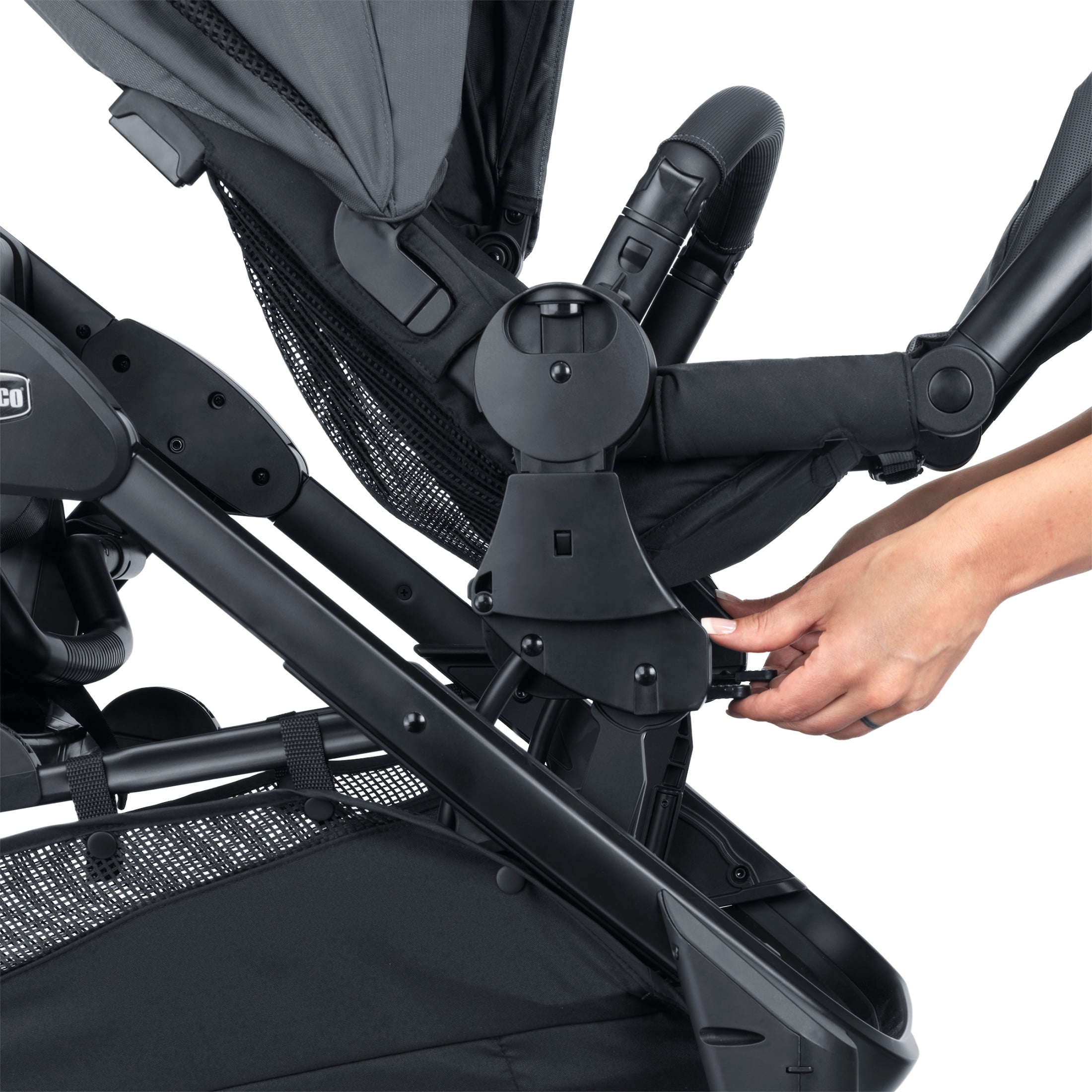 Chicco Corso® Flex Full-Sized Modular Toddler Seat for Corso Flex Convertible Stroller  - Legend (Black), New