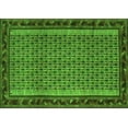 thumbnail image 1 of Ahgly Company Indoor Rectangle Abstract Green Contemporary Area Rugs, 5' x 8', 1 of 1