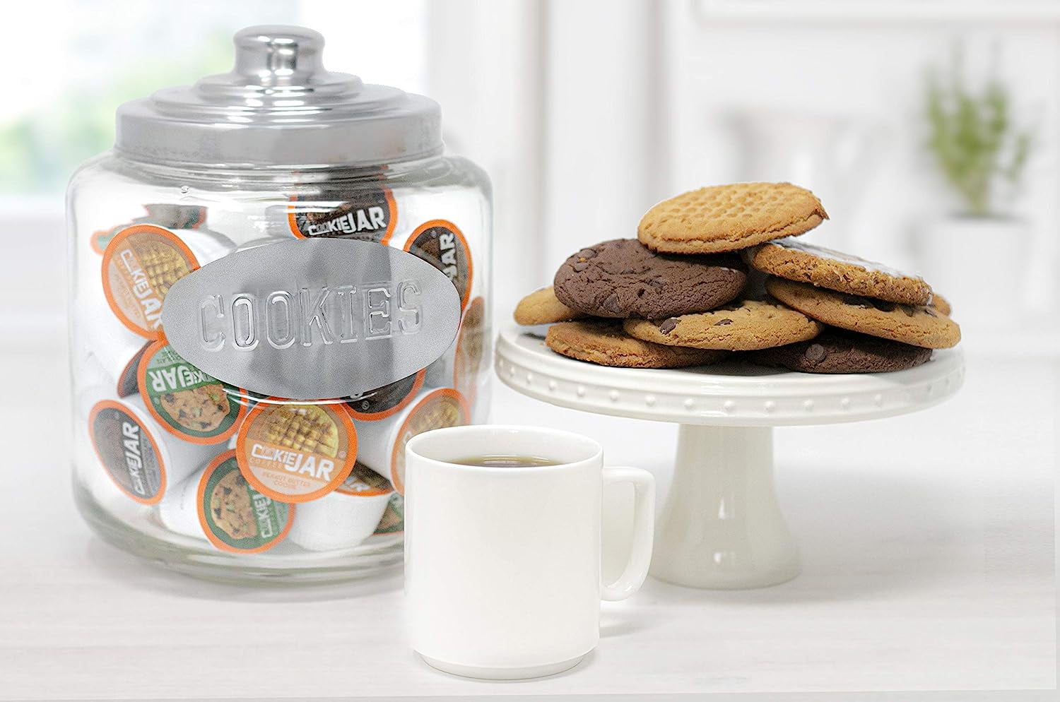 Cookie Jar Salted Caramel Flavored Coffee Pods for Keurig, 40 Ct