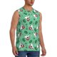 thumbnail image 2 of Balery Christmas French Bulldog Camisetas sin mangas para hombre, absorbe la humedad y protege contra el mal olor.-Medium, 2 of 7