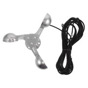 Uonlytech Plated Silver Wind Cup Anemometer Precision Measurement for Home Use