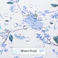 thumbnail image 6 of Oval Tablecloth 60x84 Inch, Floral and Flower Vine Table Cloth for Oval Table, Waterproof Spring Tablecloth Wrinkle Free for Dining, Picnic, Party Decor, 6 of 6