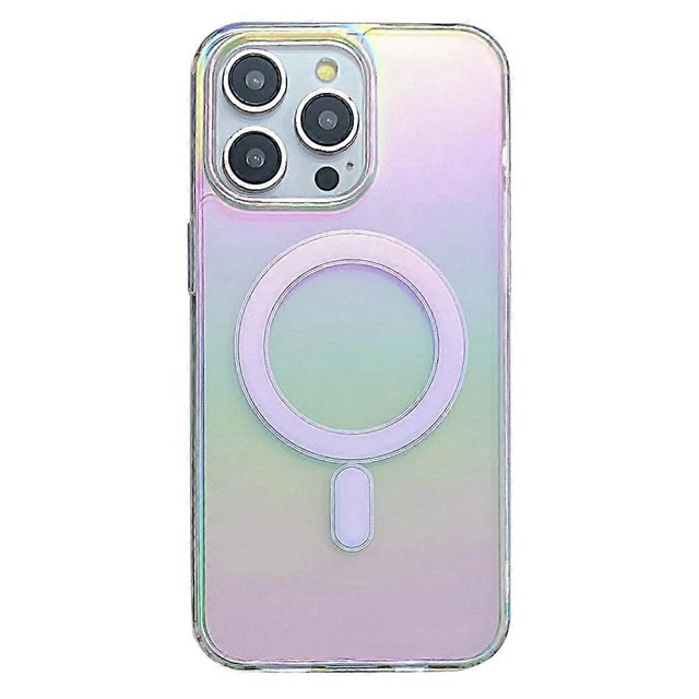 For iPhone 15 Pro Max Case Compatible with MagSafe Acrylic + TPU Gradient Phone Cover