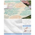 thumbnail image 6 of Coastal Turquoise Beach Towels Oversized Super Absorbent, Ocean Coral Starfish Shell Modern Sea Lightweight Bath Towel Quick Dry Sets For Bathroom/Pool/Rv Camping/Beach Play/Gym Room/Picnic 31"x62", 6 of 8