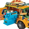 thumbnail image 3 of Teenage Mutant Ninja Turtles: Mutant Mayhem Pizza Fire Delivery Van, Play Vehicle by Playmates Toys, 3 of 7