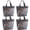4pcs, variant on 2 Pack/ 4Pack Mesh Shower Bag, Quick Dry Tote Bag Portable Lightweight Hanging Toiletry Caddy with Zipper, for College Dorms Gym Swimming Beach Travel Sports Games