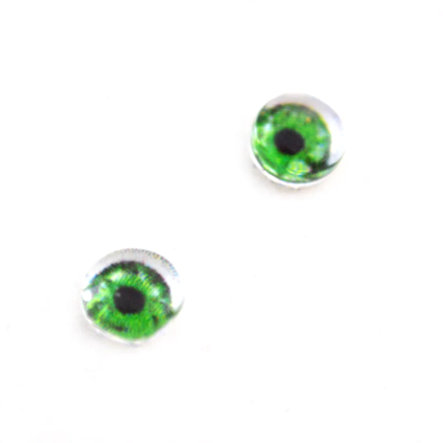 Wholesale Lot 20 Pairs of 6mm Doll Glass Eyes with Whites