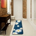 thumbnail image 6 of Kitchen Rugs and Mats Non-Skid Washable Runner Rugs White Little Daisy Polka Dots Long 72x24 inch for Floor Cushioned Hallway Entryway Indoor 2x6, 6 of 7
