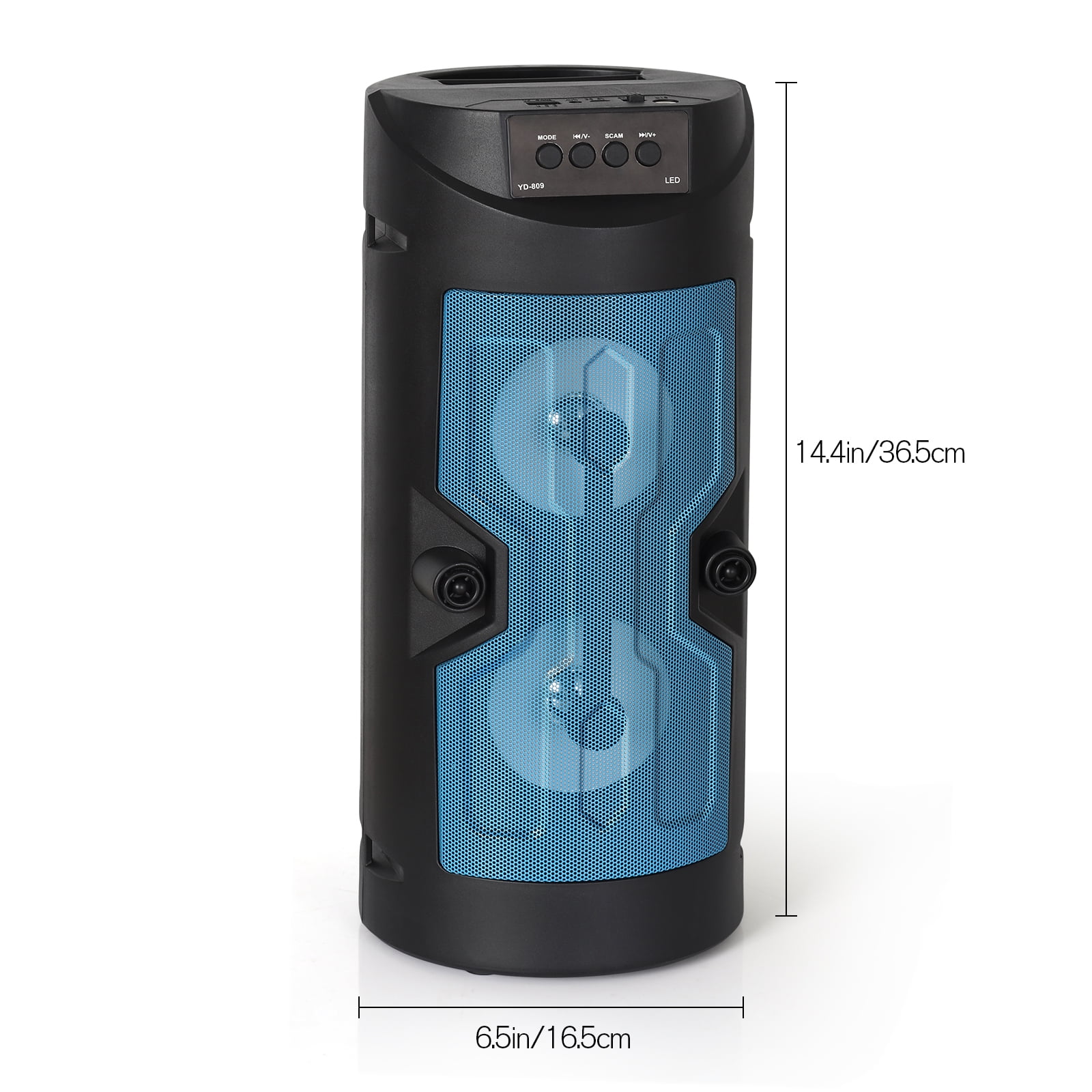 Oumilen Portable Bluetooth Speaker, Blue, ON-SP-12