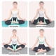 thumbnail image 3 of Cinturón de meditación con correa de soporte para una postura saludable para sentarse y meditar cómodamente en la posición verde, 3 of 5