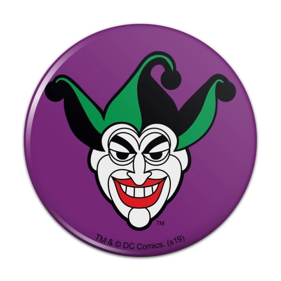 Batman Joker Symbol Kitchen Refrigerator Locker Button Magnet