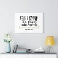 thumbnail image 6 of Scripture Walls Jeremiah 29:11 I Have For You Bible Verse Canvas Christian Wall Art Ready to Hang Unframed, 6 of 16