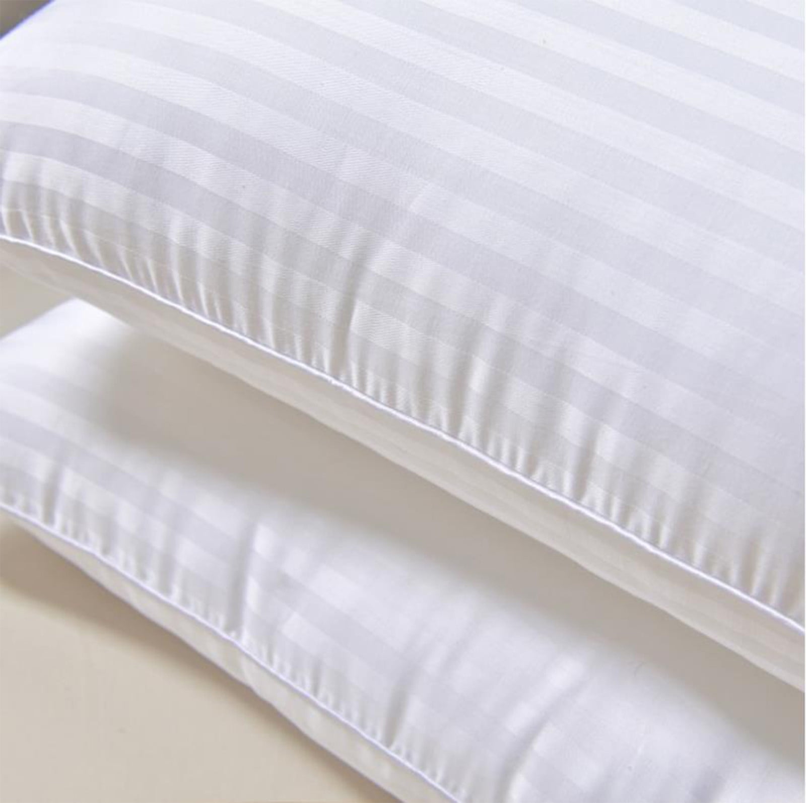 Jpxdew Hotel Pillow 29.1x18.9 Inch,Cotton Support Bed Pillow,White Sleeping Cushion,Home Bedroom Use