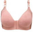 thumbnail image 4 of aoksee Women's Front Closure Bras, Uniquely Designed Wirefree Bra, Comfortable Bra for Seniors, Gifts for Her, 4 of 6