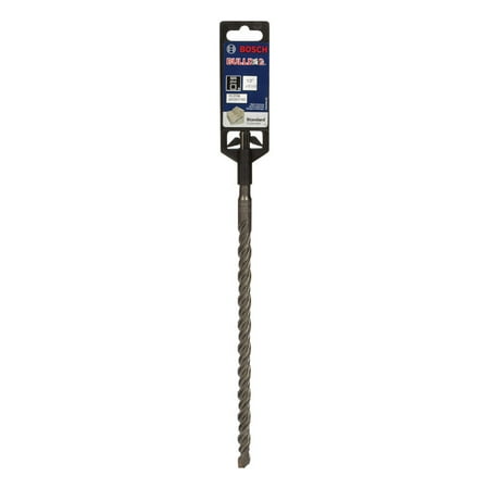 12 Inch Carbide Hammer Bosch Bulldog 1/2 in. Dia. x 12 in. L Steel Rotary Hammer Bit SDS-Plus Shank 1 pc. ()