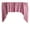 Fuchsia, variant on Jacquard Tribal Diamonds Swag Window Valance 54" Wide / 36" Tall