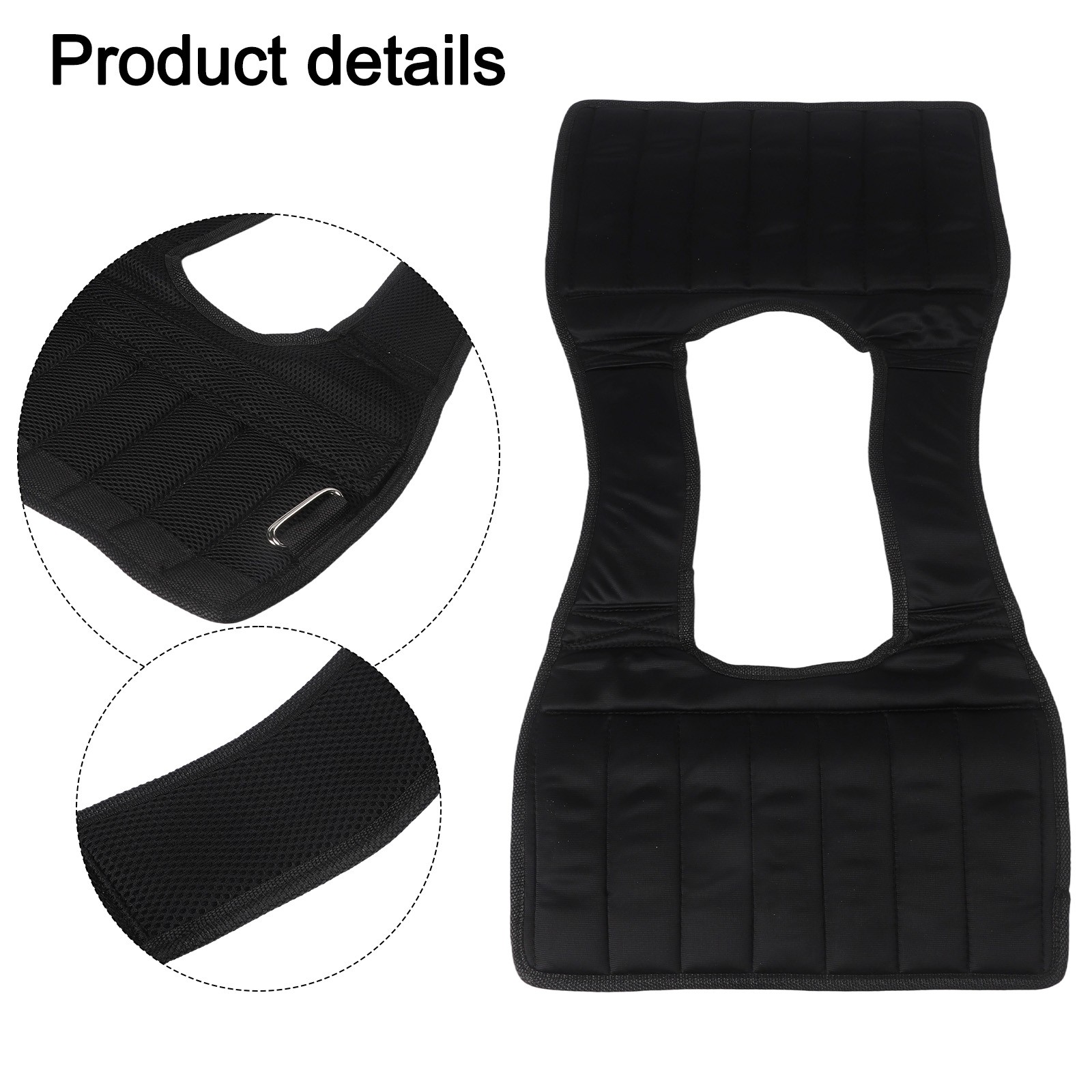 RANMEI Comfort Fit Adjustable Weighted Vest For Running And Fitness Activities