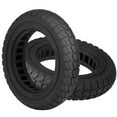 thumbnail image 2 of Neumáticos de caucho macizo para scooter, neumáticos de absorción de impactos en forma de panal de 10 × 2 pulgadas, neumático para patinete a prueba de explosiones, ruedas delanteras/traseras de repue, 2 of 6