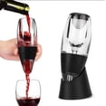thumbnail image 1 of Aireador y decantador de vino, negro, con soporte, para vino tinto, juego de vino, vino blanco, decantador de vino tinto, juego de vino para verter vino, mágico y rápido, 1 of 5