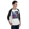 Brawl Stars Mens Raglan Sleeves Baseball TShirts, Cotton Classic Long