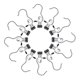 thumbnail image 5 of Ganchos De Lavandería De Acero Inoxidable, Pinzas Para Ropa, Alfileres Colgantes Para Ropa, Botas, Colgador De Cortina Para El Hogar, Tienda De Ropa De Lavandería Noticed HA014978-00, 5 of 5