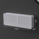 thumbnail image 2 of Soporte de esponja montado en la pared blanco, escurridor de esponja, soporte para caja de almacenamiento, bandeja de almacenamiento de platos para baño, ahorra espacio (Dou, 2 of 5